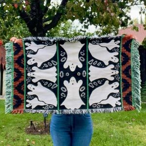 Vintage Halloween Tapestry